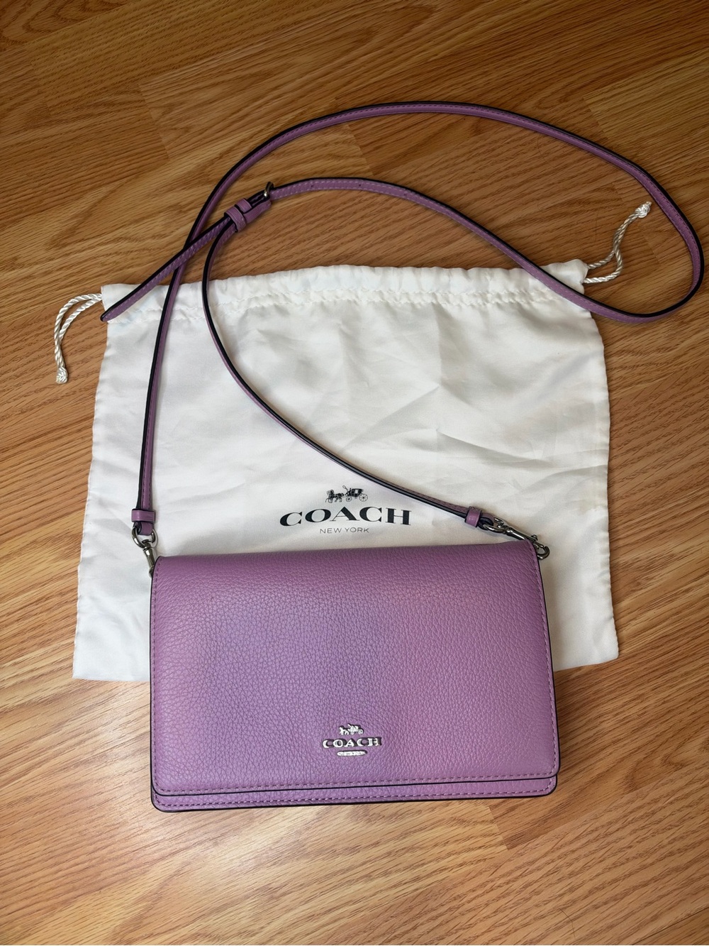 Coach Anna Foldover Cluth/ Crossbody